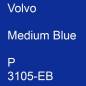 Preview: Volvo, Medium Blue, P 3105-EB.